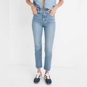 Madewell Tall Perfect Vintage Jean in Banner Wash Size 27